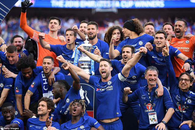 Chelsea đăng quang ngôi vô địch FA Cup 2017/18