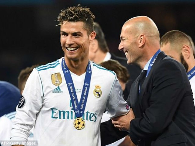 Thày trò Zidane, C.Ronaldo cùng nhau lập nên những kỷ lục vĩ đại ở Champions League