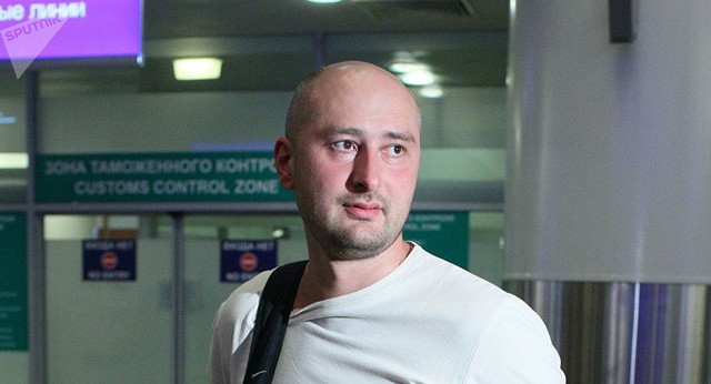 Arkady Babchenko (Ảnh: Sputnik)