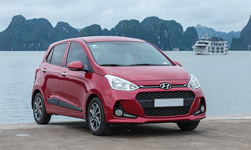  Hyundai Grand i10 mới lắp ráp tại Việt Nam. Ảnh: Lương Dũng.
