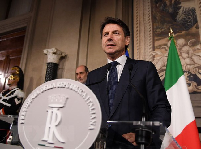 Tân Thủ tướng Italy Giuseppe Conte. (Ảnh: THX)