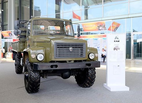Thương hiệu ô tô GAZ của Nga được giới thiệu tại AutoExpo 2018