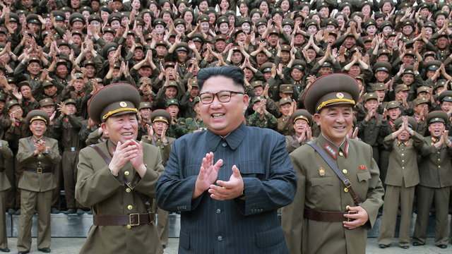 Nhà lãnh đạo Triều Tiên Kim Jong-un (Ảnh: KCNA)