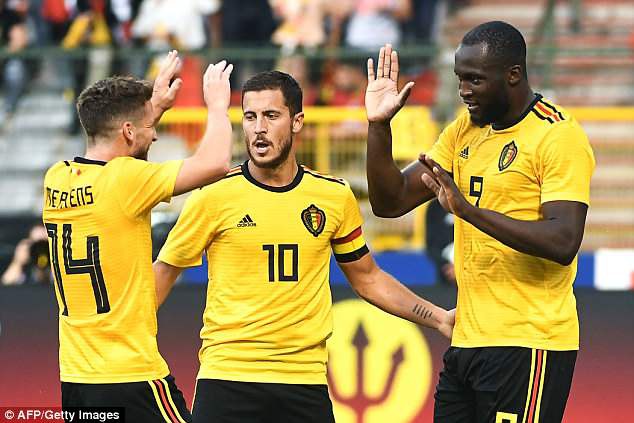 ĐT Bỉ giành chiến thắng 4-1 trước Costa Rica