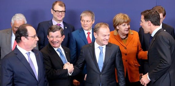 Sau nhiều giờ đàm phán, cuối cùng lãnh đạo các nước EU đã đạt được thỏa thuận nhập cư. (Ảnh qua Kremlin Post)