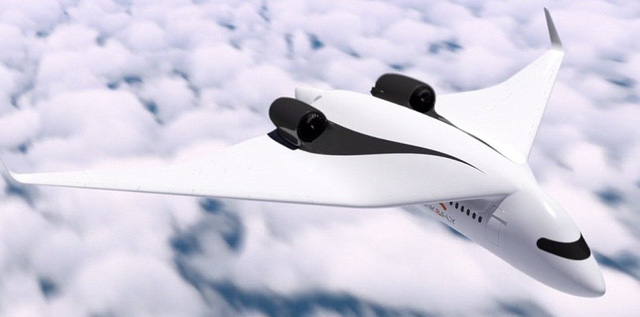Chiếc "tàu bay" bay trên bầu trời hứa hẹn sẽ là bước tiến lớn cho ngành hàng không Thế giới - Ảnh: Akka
