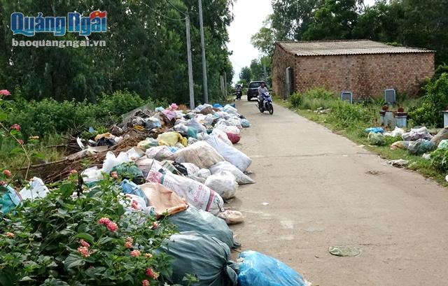 Từ ngày 29.7 đến nay 7.8, nhiều người dân ở xã Phổ Thạnh đã ngăn chặn không cho xe chở rác vào nhà máy để xử lý.