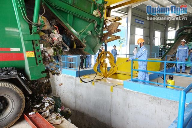 Hoạt động cảu những nhà máy xử lý rác thải bước đầu đã góp phần giải quyết vấn đề ô nhiễm môi trường trên địa bàn tỉnh