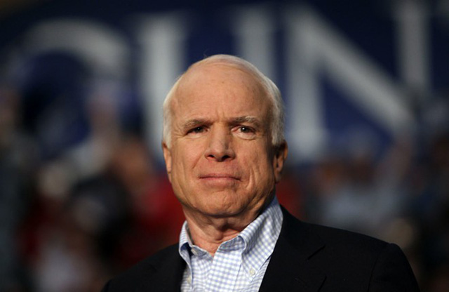 Thượng nghị sĩ John McCain. (Ảnh: Reuters)