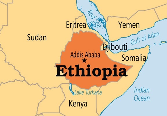 Chiếc máy bay gặp nạn khi trên đường tới một căn cứ không quân gần thủ đô Addis Ababa. (Ảnh: World)