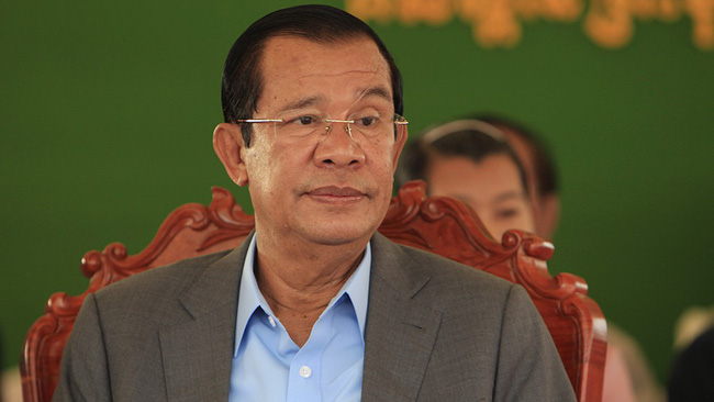 Thủ tướng Campuchia Hun Sen. (Ảnh: The Cambodia Daily)