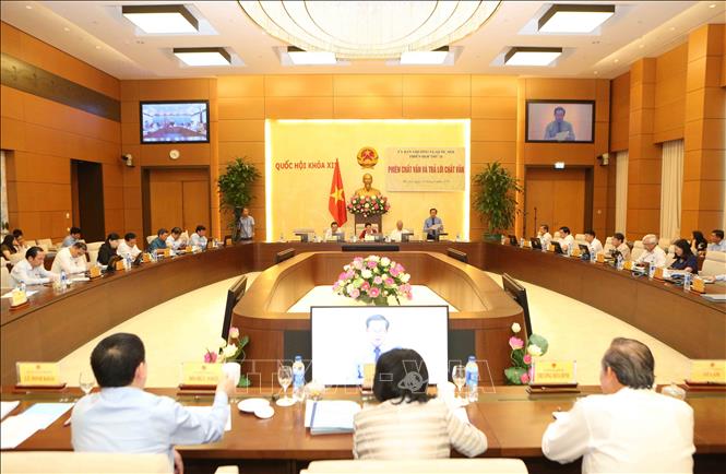 Phiên họp thứ 27 của Ủy ban Thường vụ Quốc hội sẽ diễn ra từ ngày 10 -20/9. Ảnh: Dương Giang/TTXVN