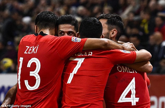  Thổ Nhĩ Kỳ có chiến thắng ngoạn mục trên sân của Thuỵ Điển