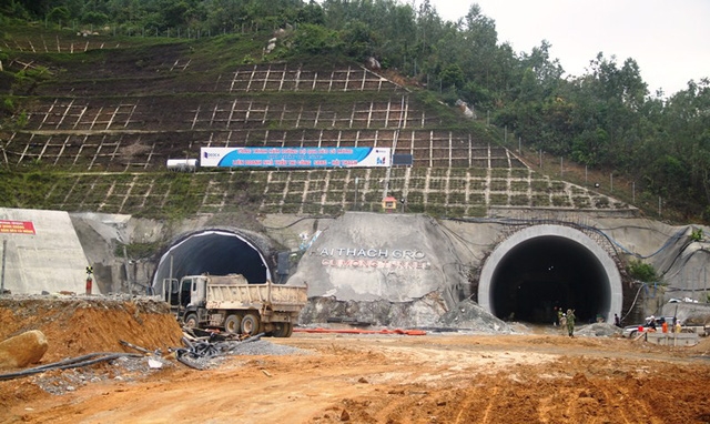 Phía bắc hầm thuộc tỉnh Bình Định