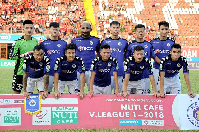  CLB Hà Nội phá hàng loạt kỷ lục ở V-League (ảnh: Gia Hưng)