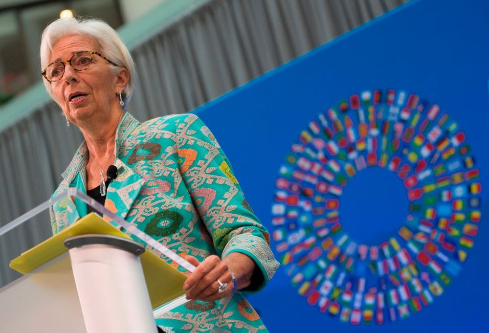 Tổng Giám đốc IMF Christine Lagarde - Ảnh: AFP/Getty Images