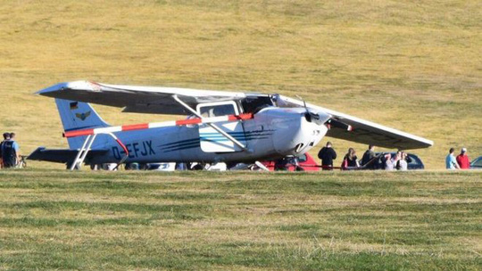 Máy bay gặp nạn là chiếc Cessna một động cơ loại nhỏ. Ảnh: EPA