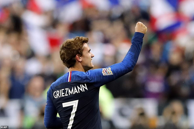  Griezmann trở thành người hùng của tuyển Pháp