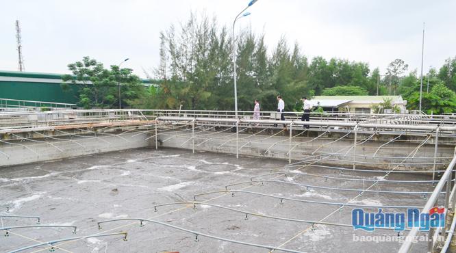  Trạm Xử lý nước thải tập trung KCN Quảng Phú.