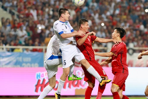 VCK World Cup tăng số đội từ 32 lên 48 mở thêm cơ hội cho những đội tuyển ở châu Á như Việt Nam và Uzbekistan Ảnh: HẢI ANH