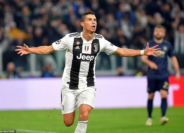  Ronaldo mở tỉ số cho Juventus