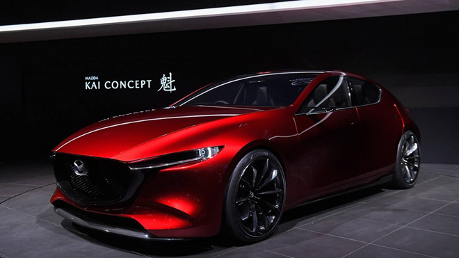 Mazda Kai Concept cho thấy trước thiết kế của Mazda 3 thế hệ mới.
