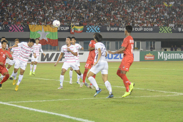 ĐT Myanmar vừa có chiến thắng 4-1 trước ĐT Campuchia