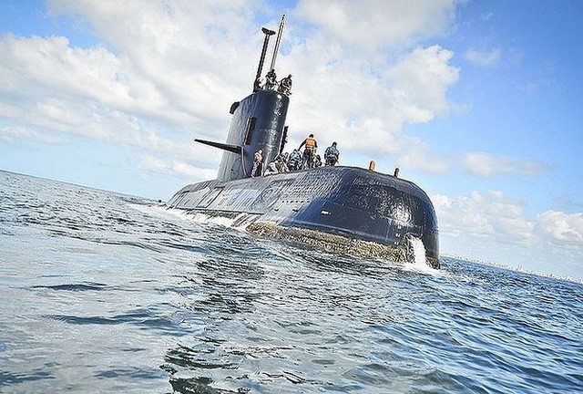 Tàu ngầm ARA San Juan. (Ảnh: Hải quân Argentina)