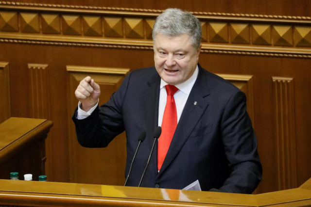 Tổng thống Ukraine Petro Poroshenko (Ảnh: Reuters)