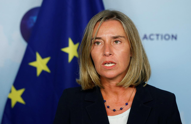   Bà Federica Mogherini. Ảnh: Reuters.