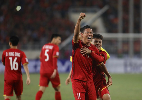 Bàn thắng duy nhất của Anh Đức giúp Việt Nam giành chức vô địch AFF Cup lần thứ 2 - Ảnh: N.K.