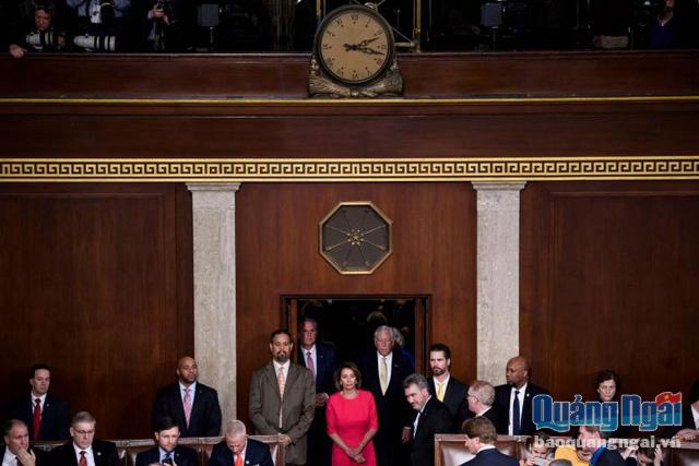 Hạ viện Mỹ thông qua dự luật nhằm mở cửa lại chính phủ bất chấp Tổng thống Trump cảnh báo phủ quyết. (Ảnh: AFP)