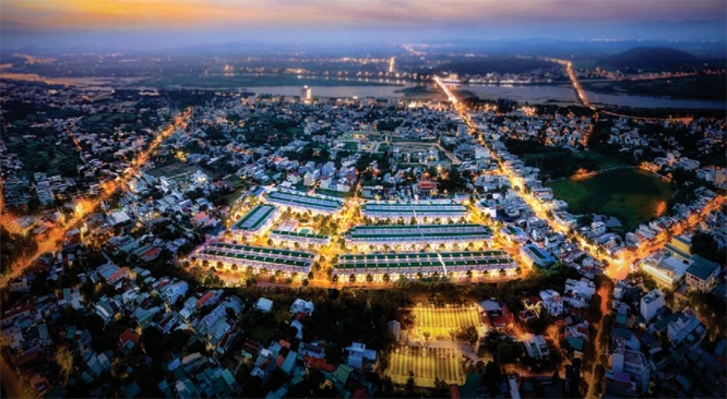 Phát Đạt Bàu Cả - khu dân cư điển hình, góp phần làm khởi sắc thành phố Quảng Ngãi