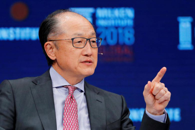 Chủ tịch Ngân hàng thế giới (World Bank) Jim Yong Kim (Ảnh: Reuters)