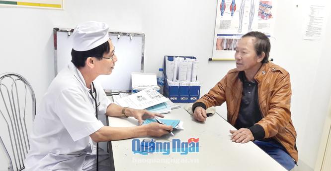 Người bệnh tại khu đông Bình Sơn được tạo điều kiện KCB ngoại trú tại cơ sở 2 thuộc BVĐK Dung Quất cũ.
