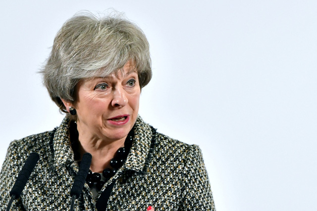 Thủ tướng Anh Theresa May - Ảnh: REUTERS
