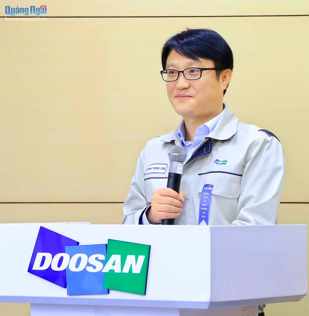 Tân Tổng giám đốc Doosan Vina
