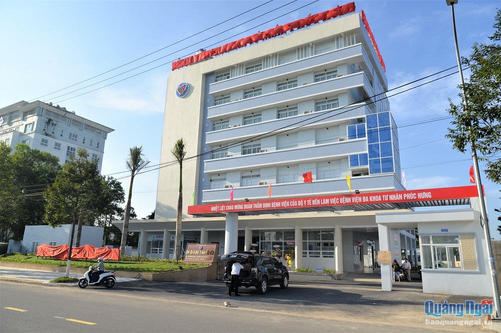Cơ sở hạ tầng của Bệnh viện Đa khoa tư nhân Phúc Hưng đã hoàn thiện và chờ ngày hoạt động