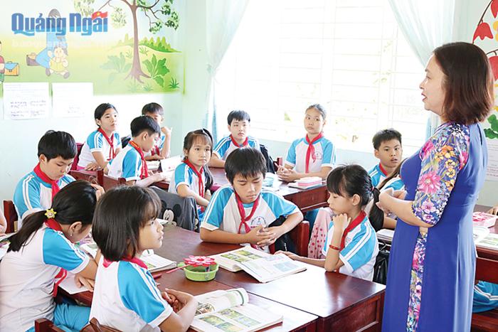  Thành phố Quảng Ngãi chỉ đáp ứng 70% số lượng phòng học khi áp dụng Chương trình Giáo dục phổ thông mới.