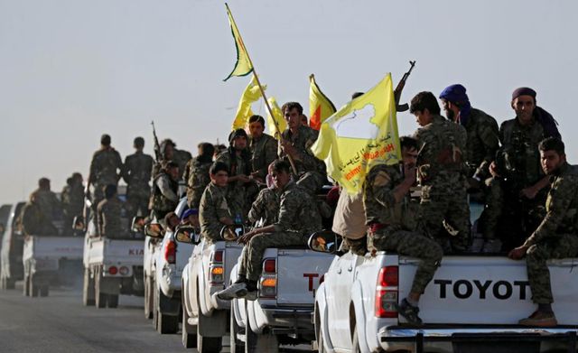 Lực lượng SDF tại Syria (Ảnh: Reuters)