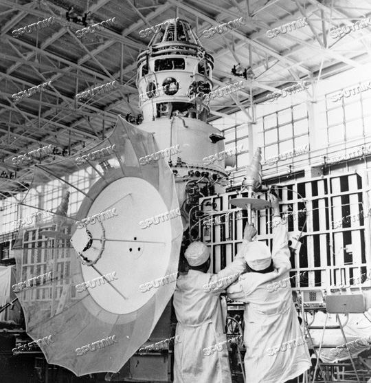 Venera 8 - con tàu vũ trụ "chị em" cùng kiểu với tàu Cosmos 42 từng được phóng thành công lên Sao Kim - ảnh: SPUTNIK