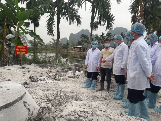 Bộ trưởng Nguyễn Xuân Cường cùng đoàn công tác kiểm tra phòng, chống dịch tại Hải Phòng ngày 2/3.