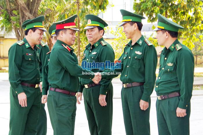 Thứ trưởng Bộ Quốc phòng, Thượng tướng Lê Chiêm làm việc với 2 đơn vị Bộ đội Biên phòng tỉnh và Vùng Cảnh sát biển 2
