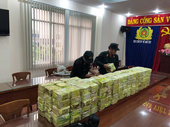 300kg ma túy vừa bị Bộ Công an triệt phá - Ảnh: Công an cung cấp