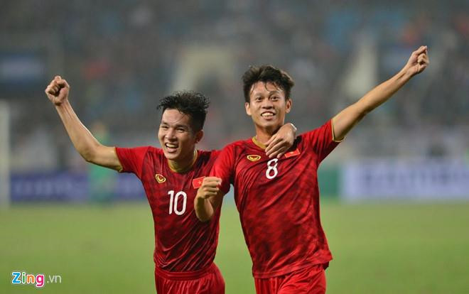 Tuyển U23 Việt Nam thắng đậm U23 Thái Lan 4-0 tại vòng loại U23 châu Á 2020.