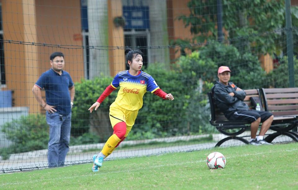  Trần Thị Duyên đã  không được góp mặt trong đội hình ĐT nữ Việt Nam. Ảnh: Vietnam Football