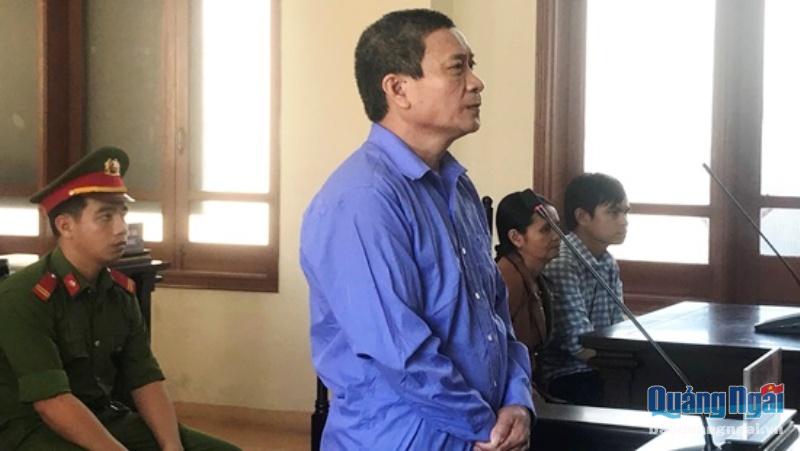 Bị cáo Nguyễn Phú Hùng  tại phiên toàn xét xử phúc thẩm