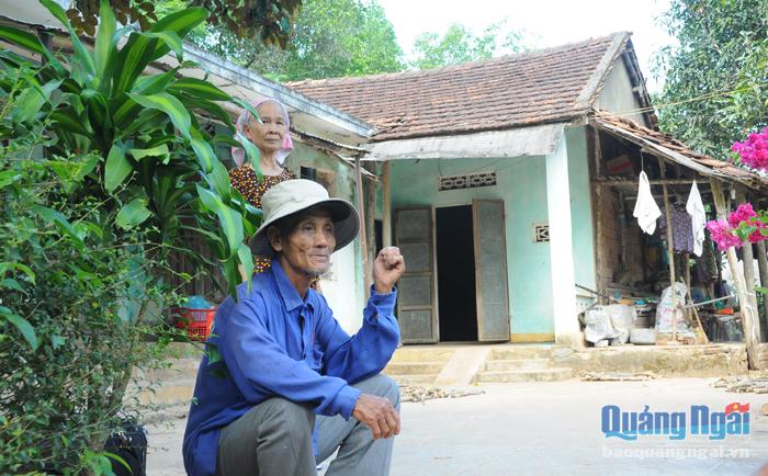 Ông Trần Minh Thuận mệt mỏi vì phải sống trong vùng quy hoạch treo suốt 10 năm qua.