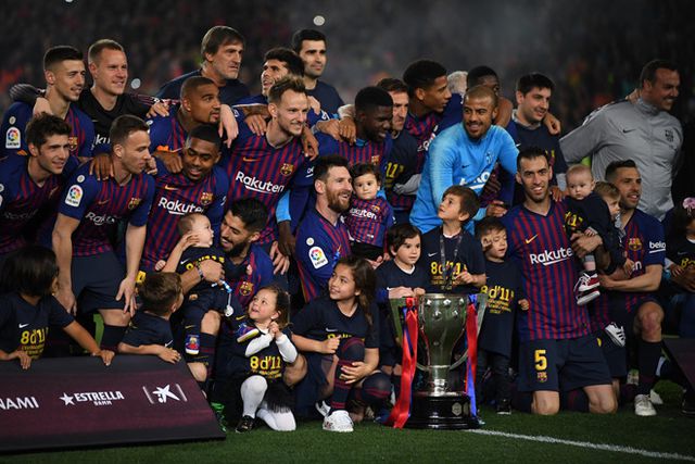  Barcelona lần thứ 26 lên ngôi vô địch La Liga