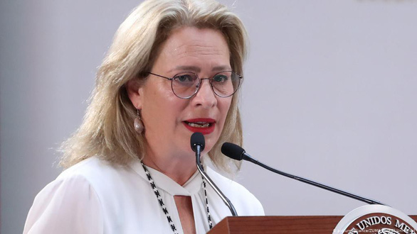 Bộ trưởng Môi trường Mexico Josefa González-Blanco - Ảnh: DW.COM